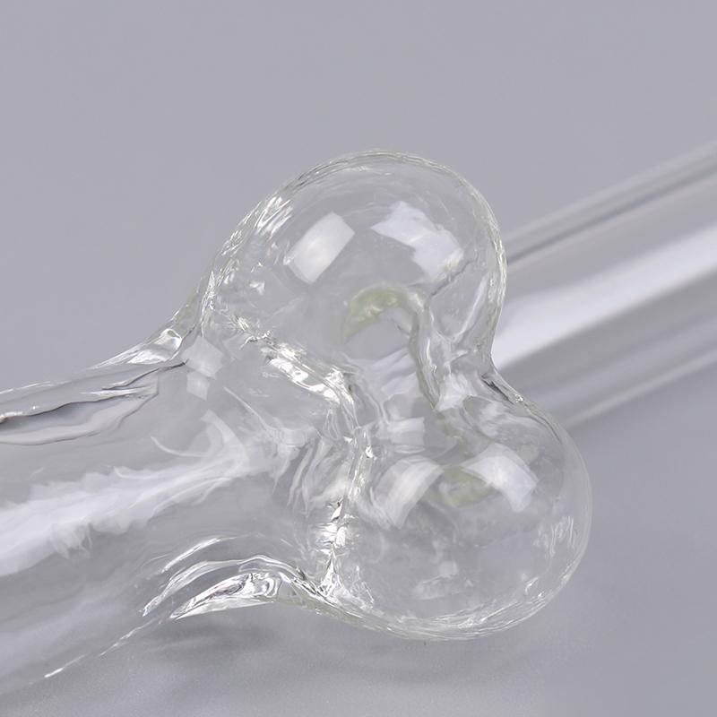 Забавная стеклянная трубочка креативные соломинки из боросиликатного стекла термостойкие многоразовые трубочки кухонный инвентарь принадлежности для вечеринок