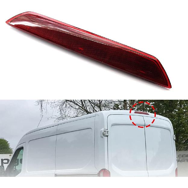 Replacement Full LED Rear Center Third Brake Light 3Rd Hight Mount Stop Light Lamp For Ford Transit 150 250 350 350HD From 2014- (Brake Light Only)