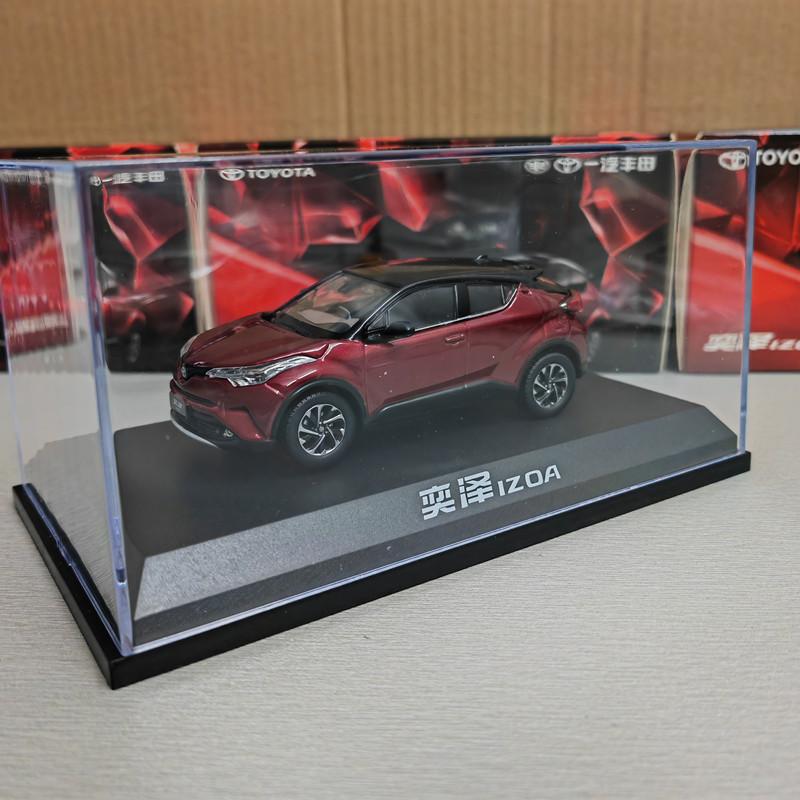 1/43 Toyotas IZOA SUV Alloy Car Model Diecast Metal Vehicles Car Model Miniature Scale High Simulation Collection Childrens Gift