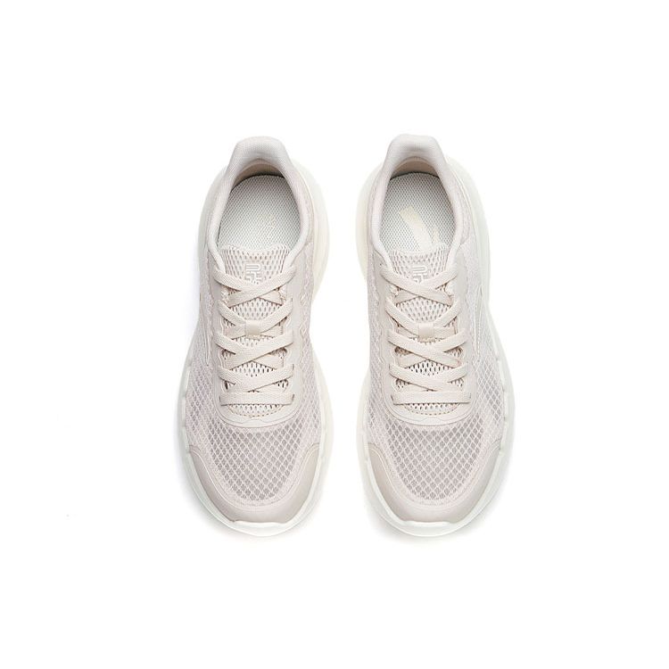 Anta Fabric TPU Mesh Casual Shock Absorbing Non-Slip Wear-Resistant Breathable Lightweight Low-Top Training Shoes Men Sneakers Mud-Gray 112227702-4