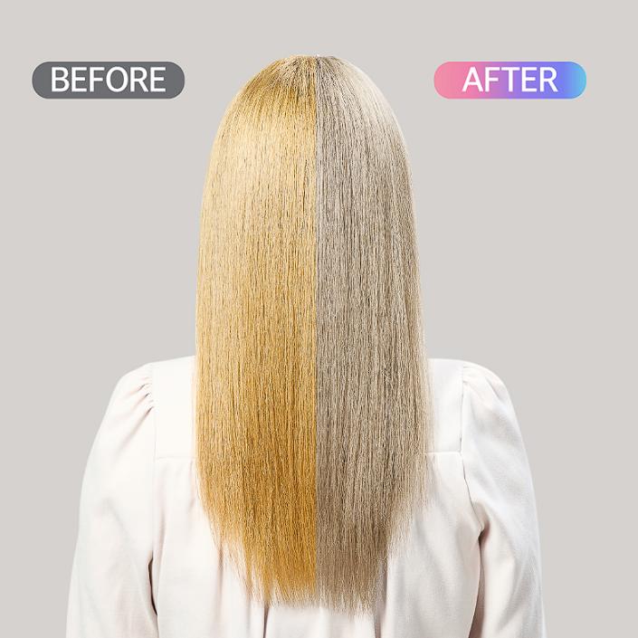 KUNDAL Шампунь-оттенок «Фиолетовый пепел» #Груша и фрезия 300 мл