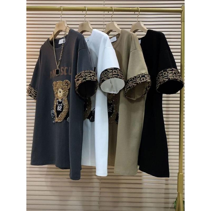 Женские футболки Diamond Summer Oversize Y2k Clothing O Neck Casual Fashion T Shirts