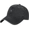 Satanic Goat Baphomet Baseball Cap Washed Cotton Dad Hat Casual Curved Brim Adjustable Sun Hat