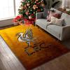 1 шт. Ковер Liverpool FC для пола в комнате, Удобный коврик для зоны офисного кресла, Красивый ковер для отеля