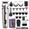 Electric Hair Trimmer Carving Oil Head 7-in-1 Beard Nose Hair Trimmer - Precision Grooming Clippers