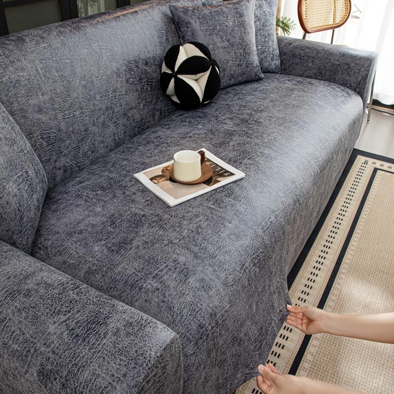 Водонепроницаемый эластичный чехол для дивана, регулируемый протектор для кресла, угловой L-образный стрейч-накидки, чехлы для дивана 1/2/3/4/5-местный