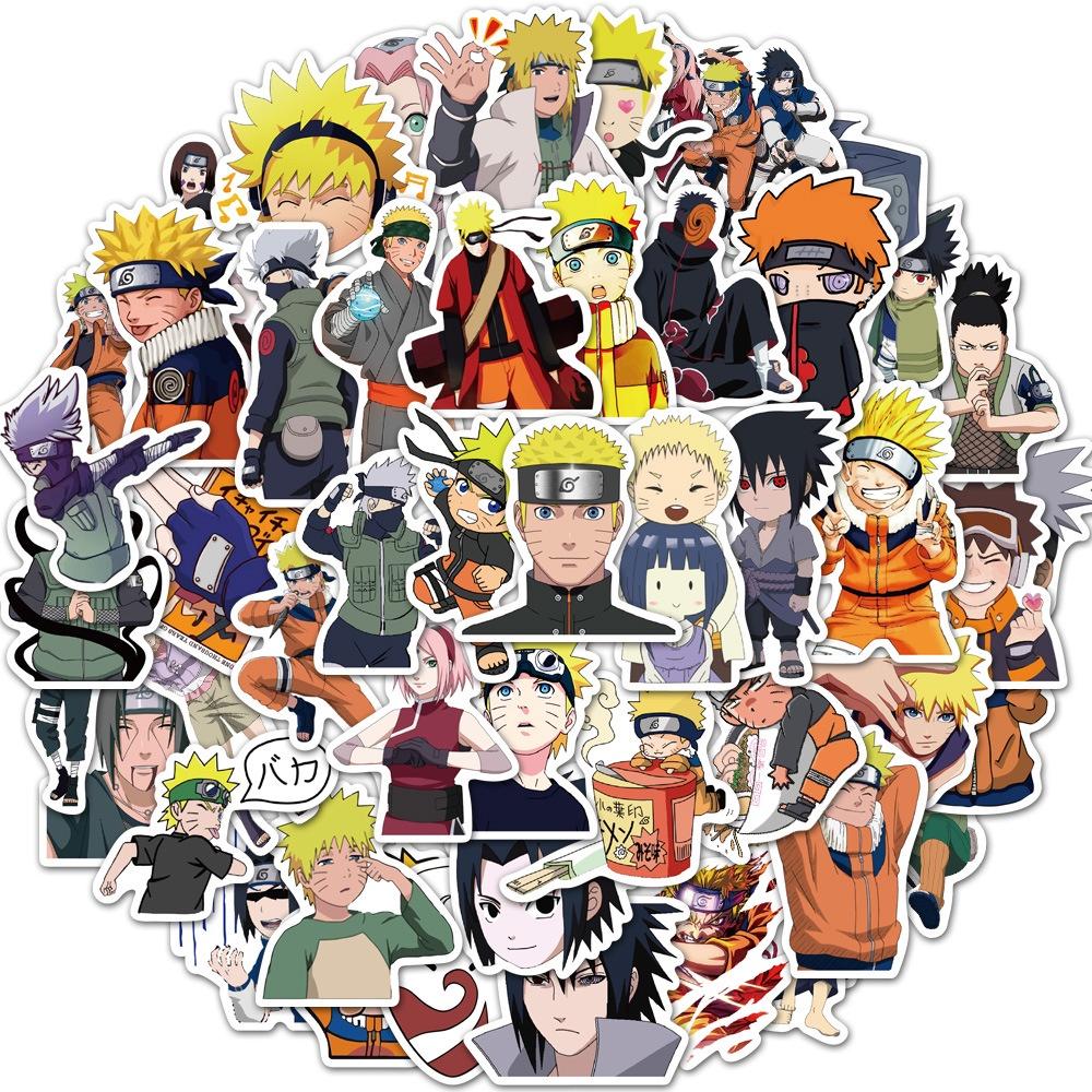 50-piece Unique Japanese Anime "demon Slayer" Graffiti Stickers For Personalizing Luggage Skateboards And Notebooks Durable Stickers