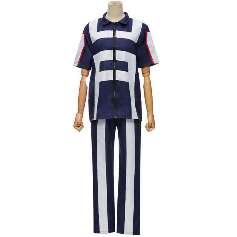 Моя геройская академия Boku No Hero косплей костюм школьная форма костюм футболка брюки Izuku Midoriya Todoroki Shouto