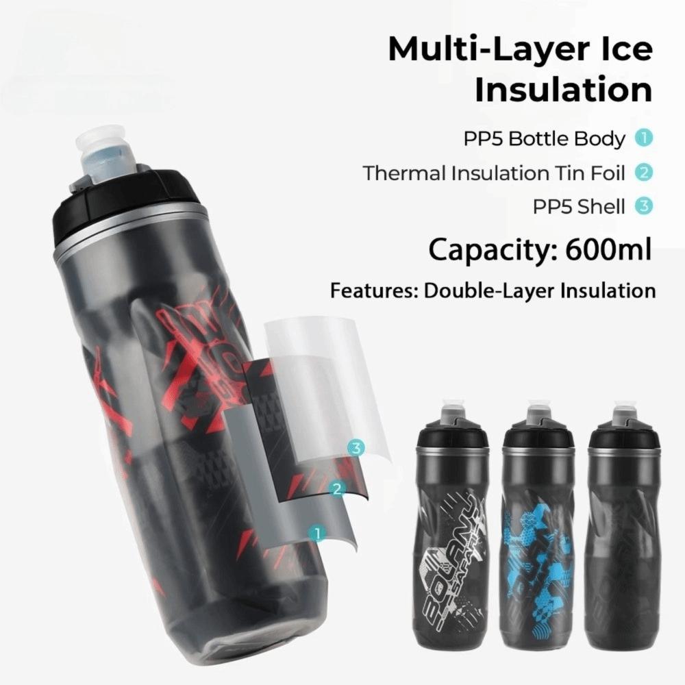 Double Layer Insulation Sports Water Bottle Cycling Water Bottle Outdoor Cyclin
