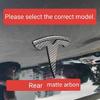 ABS Car Front For Tesla Mode Y Model3 Hood Cover personalization Emblem Sticker Styling  Body Rear j Trunk Badge Decal Accessories