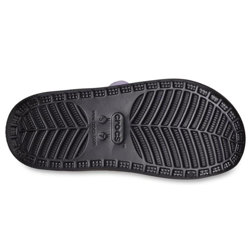 Crocs Классические уютные клоги 'Черный Мульти' с ромашками, унисекс