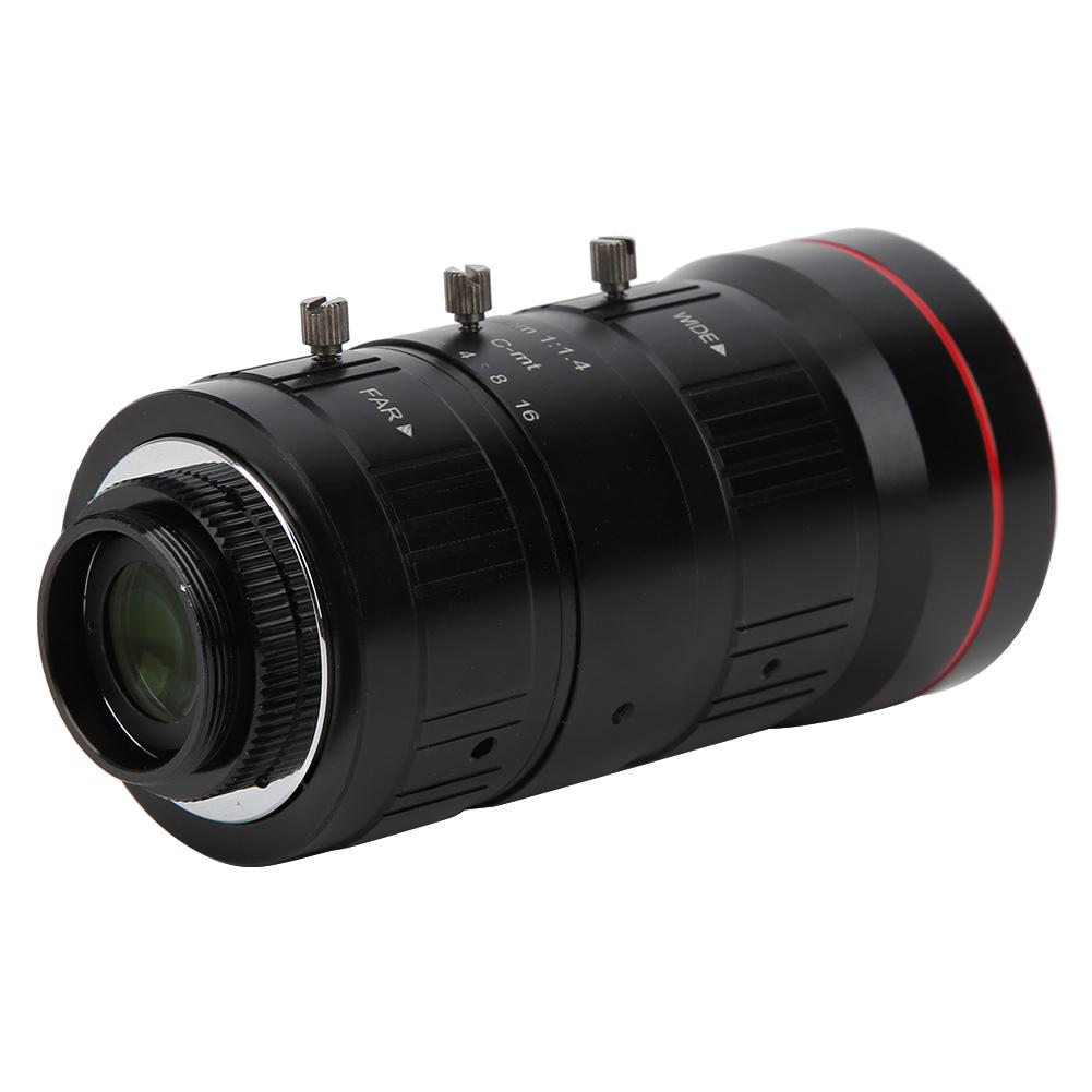 8MP Zoom Industrial Camera Lens C Mount HD 4K Manual Aperture Security CCTV Accessory 10?40mm