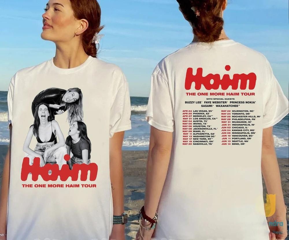 HAIM BAND THE ONE MORE HAIM TOUR Full Size S-5XL Unisex T-Shirt