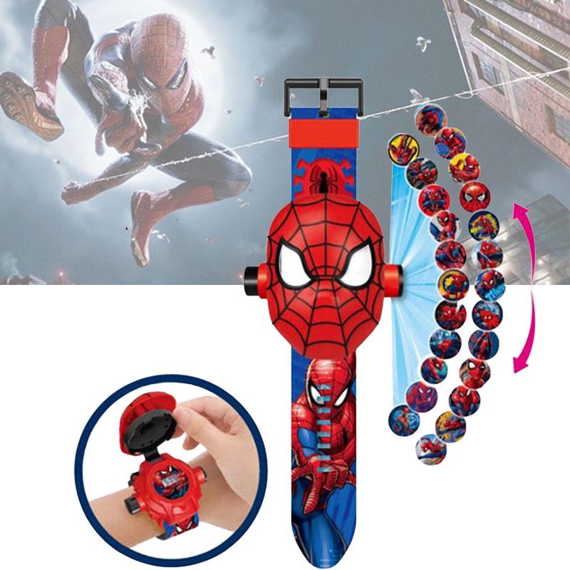 Kids' Cartoon Electronic Watch With Projection And Light Suitable For Ages 3-8