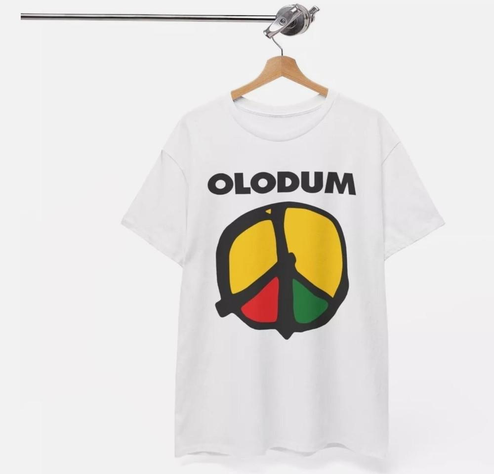 Футболка Olodum Ретро Белая Унисекс Графическая футболка Унисекс футболка