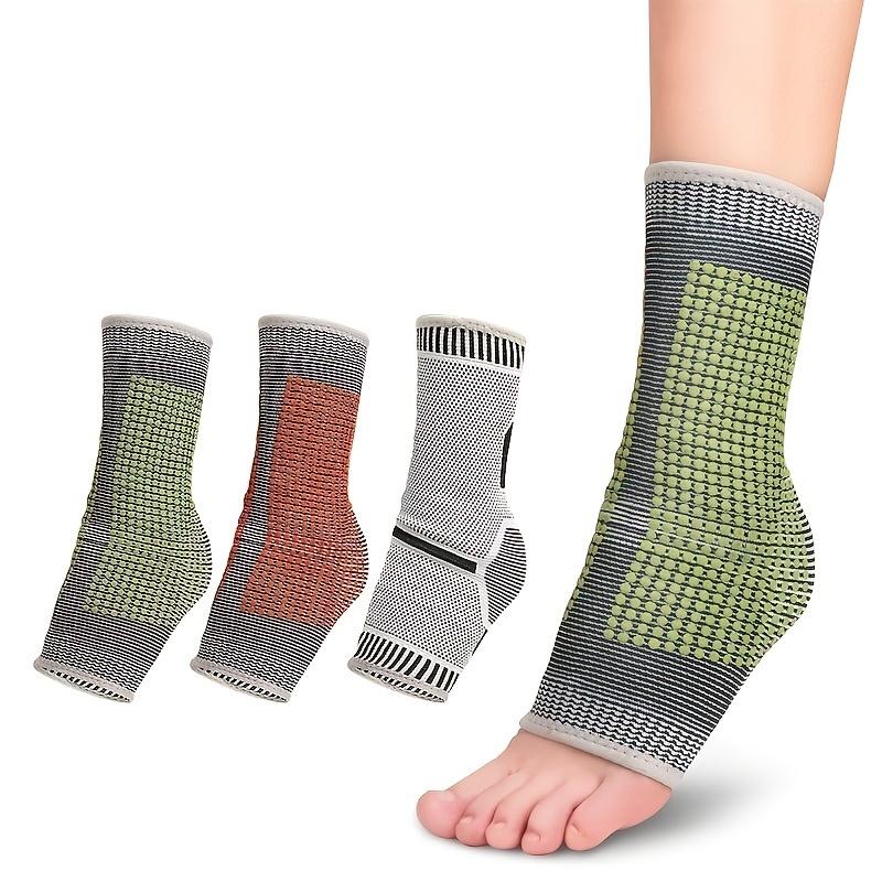 1 пара графеновых полынных налодыжников, компрессионные налодыжники для упражнений на голеностопный сустав, согревающие, холодные, при растяжении, бандаж для голеностопа