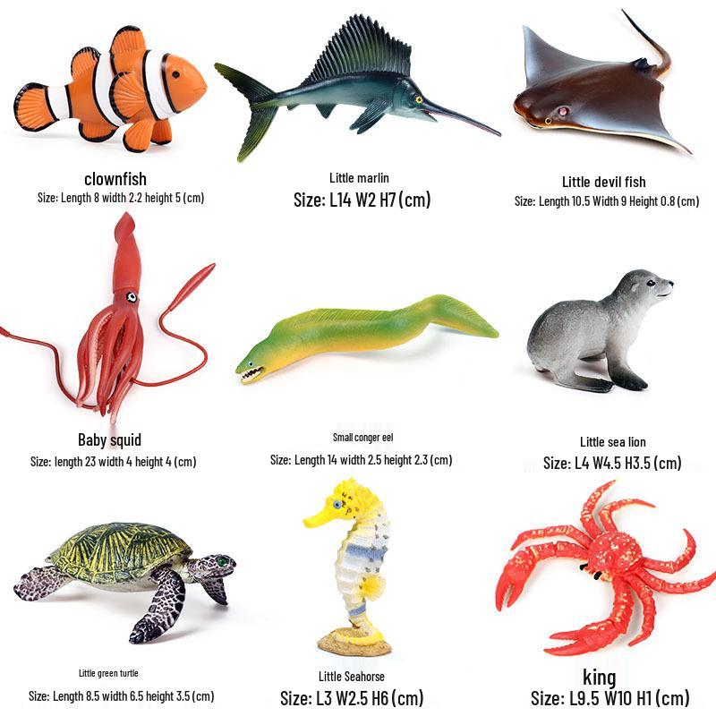 Набор моделей диких животных Арктики: Белый медведь и пингвин