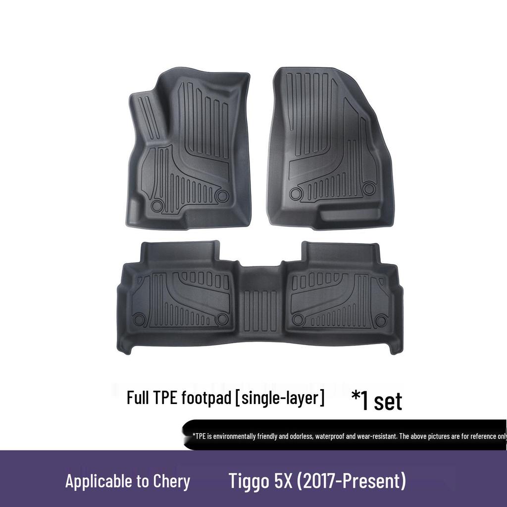 Экологичные 3D всепогодные коврики из ТПЭ для Chery Tiggo 5X