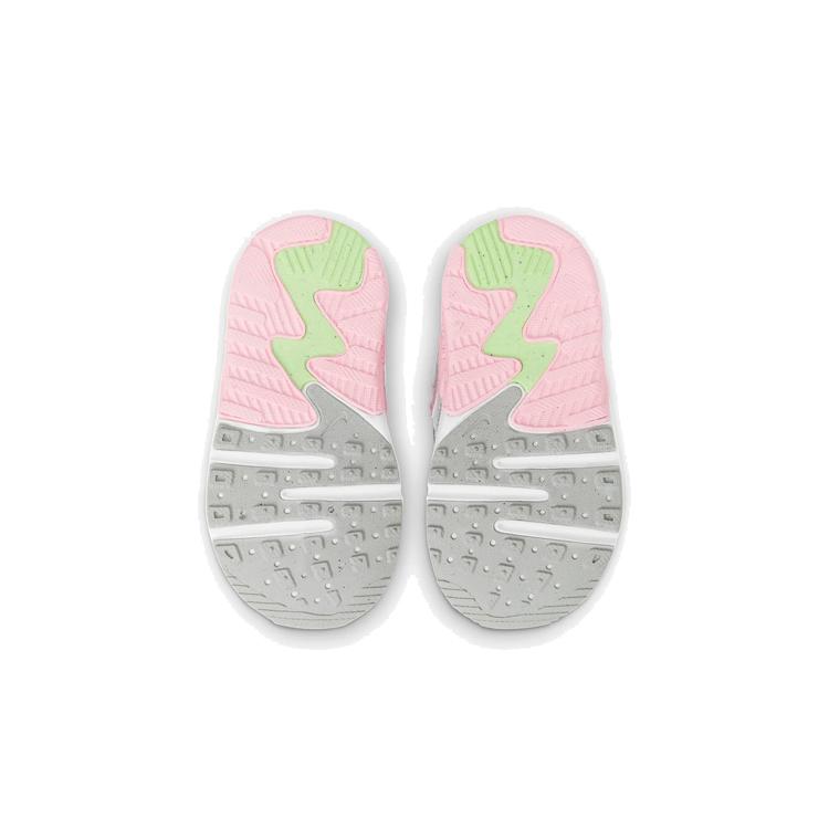 Nike Кроссовки Air Max Excee Устойчивые к истиранию Низкие для малышей Белые Розовые Для младенцев и малышей CW5830-100