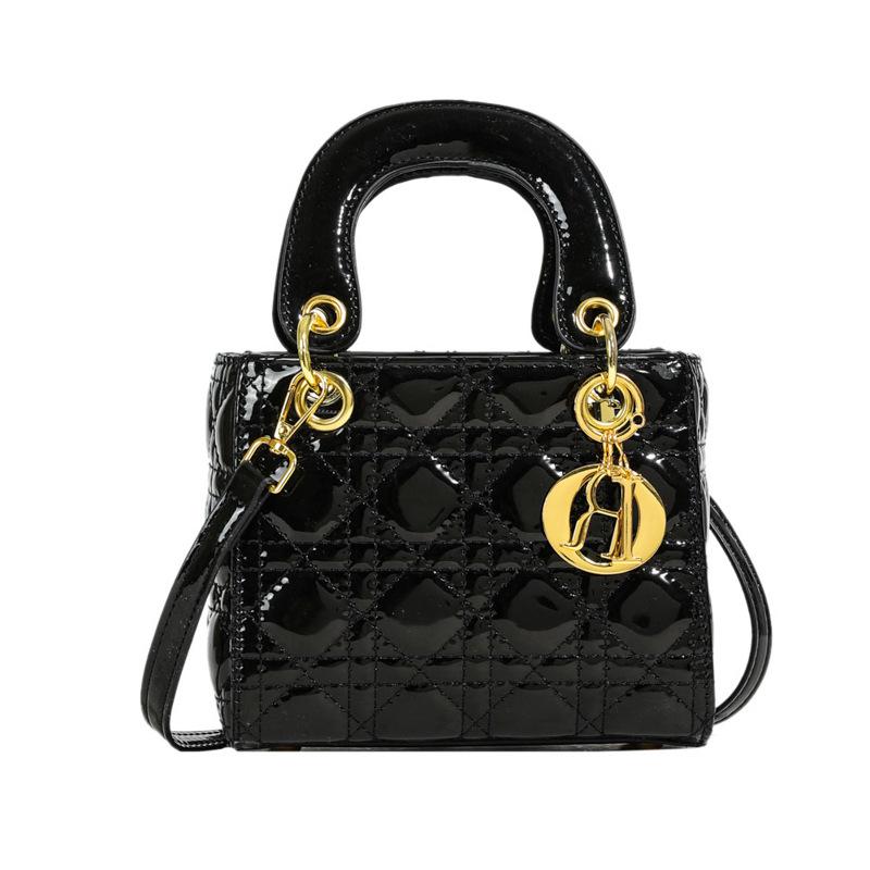 Сумка Daifei с модным и высококачественным ощущением, через плечо, вышитая нитью в виде ромбовидной сетки, женская сумка на одно плечо