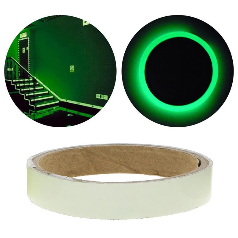 Luminous Tape Fluorescent Self-adhesive Glow In The Dark Night Safety Stage Home Decoration