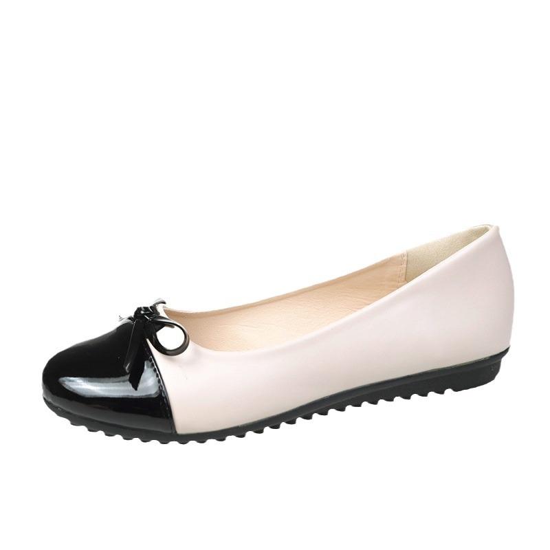 Shoes for Women Flat Shoes Round Toe Fashion Plus Size Shallow Mouth Slip On Comfortable Single Shoe Zapatos De Mujer 35-43