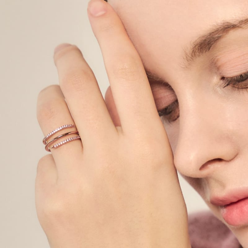 CRANNE Spring Cubic Ring C24RB087