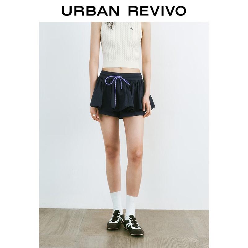 Женские повседневные шорты с лампасами и кулиской UR 2025 Осень