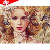 5D DIY Алмазная вышивка Продажа Полная круглая красота Алмазная картина Картинки