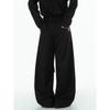 Dream Made Amber Flowing Pleated Drape Effect Men's Trousers for Autumn and Winter, Straight Loose Wide-Leg Pants