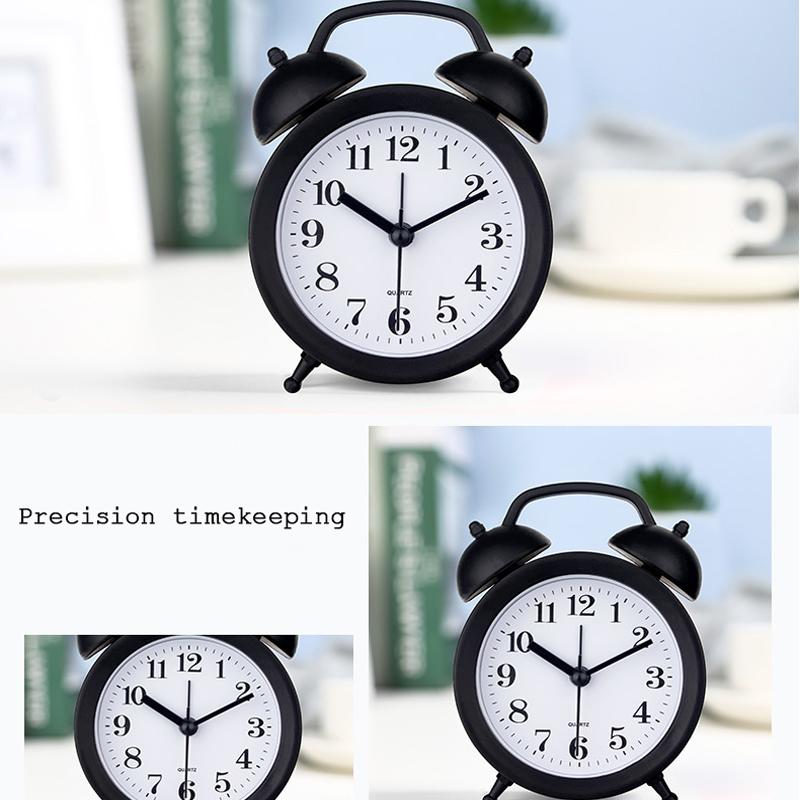 Cartoon Alarm Clock Creative Bedroom Bedside Alarm Clock Living Room Digital Plastic Clock Student Decoration Desk Clock