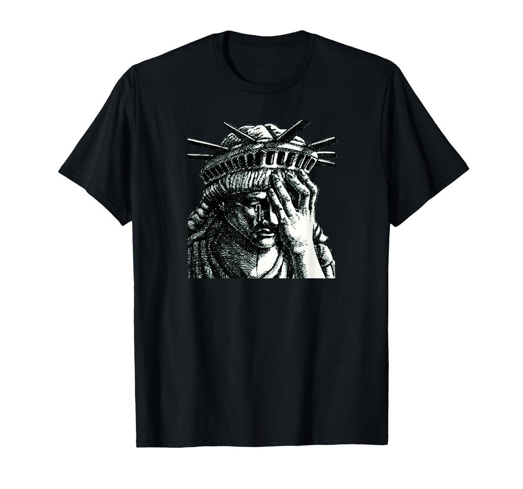Statue of Liberty Crying Tshirt T-Shirt