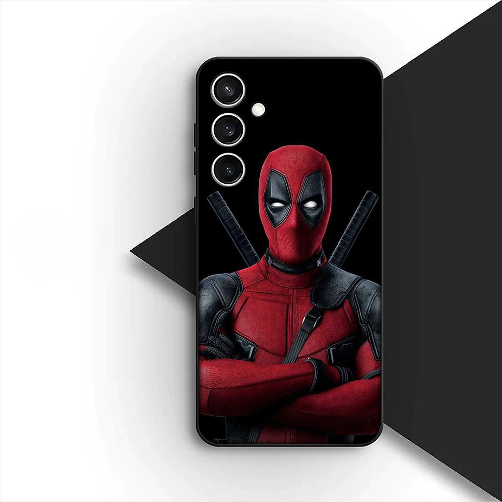 Чехол для телефона для OPPO A18 A16 A80 A40 A17 A15 A38 A78 A79 A54 A57 A58 A60 4G 5G Funda Корпус Мягкий чехол Обои Marvel Deadpool