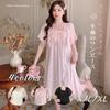 Pajama Specialty Room Short Chest Pads Bowknot Princess Dress [YunXiozy Star] Store, Women's Dress, Sleeve, Included, Nightdress, Loungewear, Pajamas,
