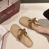 Fairy Wind Bow Bag Head Half Slippers Women Wear New Summer Soft Flat Bottom French Out Cool Slippers