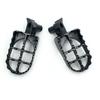 Motorcycle Gunmetal Black Foot Pegs for Yamaha WR250F 2001-2012 YZ125 1999-2013 Gas Gas Enducross EC 300 1999-2005