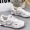 Summer Mesh Breathable Women's Shoes Genuine Leather Women's New Soft-soled Casual Little White Shoes