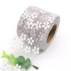 1 Roll 25Yards Webbing Ribbon Soft-touching Durable Decorative Compact Lace Floret Tulle Ribbon Clothing Accessories for Home