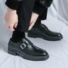 Men's Shoes Large Size New Leather Shoes Fashion Rivet Foot Leather Shoes Trend One Pedal Casual Shoes