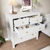 Sideboard, Chest of Drawers with Special Doors, Gold Handles, Sideboard/Shoe Cabinet/Dressing Table [OLD SKU:WF325795WAA]