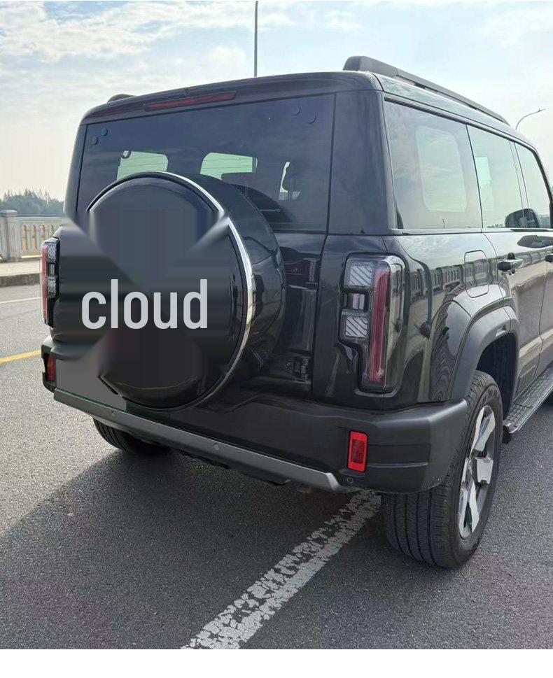 Крышка заднего запасного колеса из нержавеющей стали для Beijing BJ40E (Модели 13-26) - Версия с увеличенным радиусом действия