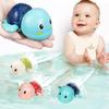 Baby Bath Toys Bathing Cute Swimming Turtle Pool Beach Classic  Clockwork Water Toy For Kids Water Playing Toys