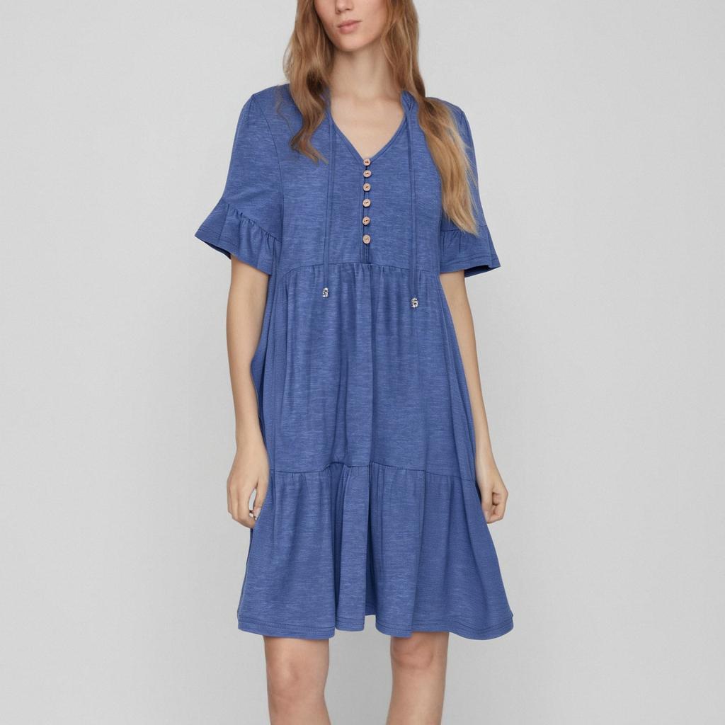 Женский повседневный сарафан длиной до колена, модное удобное платье