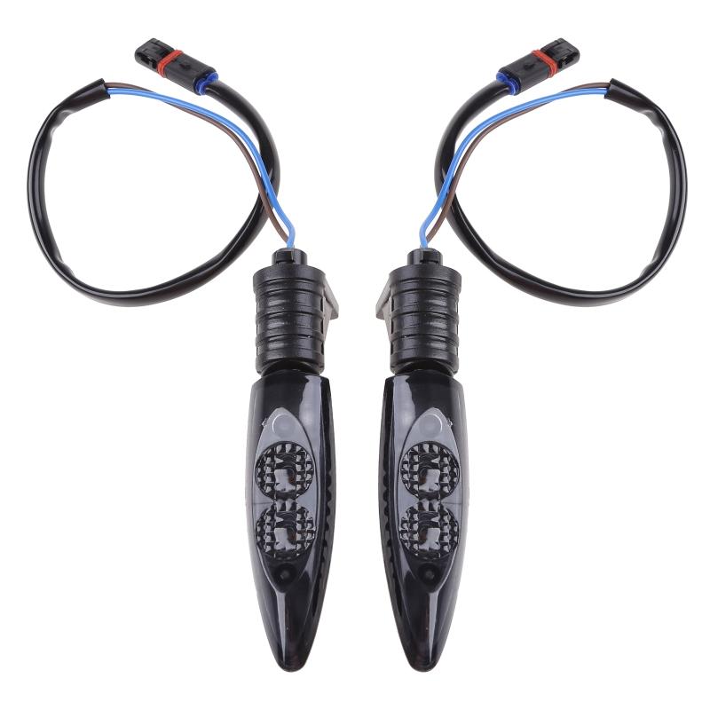 2x Светодиодные указатели поворота для мотоцикла, универсальные индикаторы для R1200GS F800 F650GS