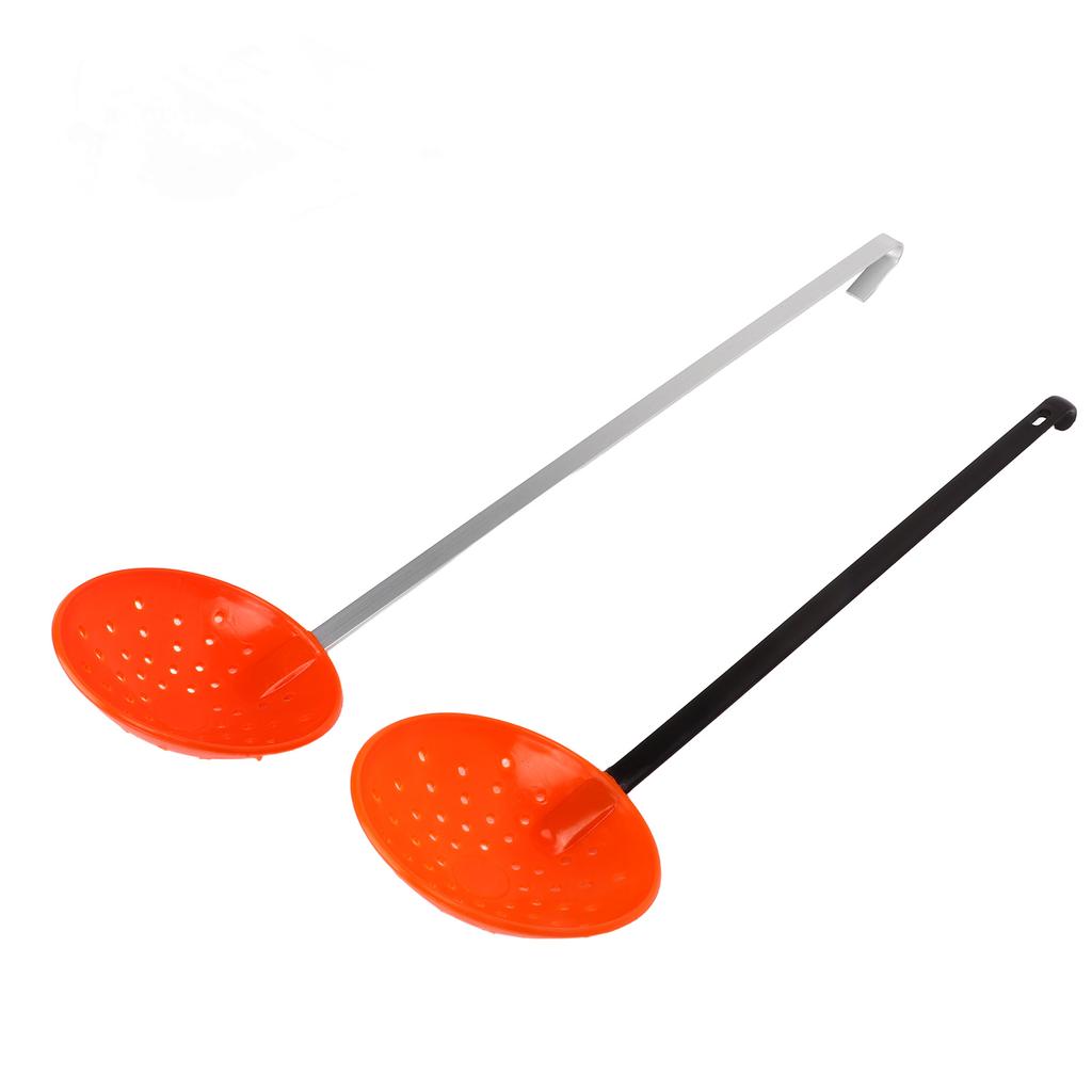 2 шт. черпака для подледной рыбалки, быстрое фильтрующее сито, черпак с ручками из пластика и алюминиевого сплава