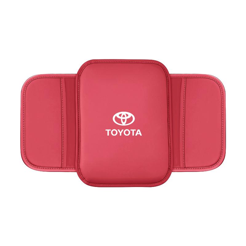 WTRK1 Car Armrest Pad Soft PU Leather Anti Scratch Universal Waterproof Box Cover Cushion Resistant For Toyota Camry Hilux Corolla