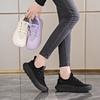 Flying Woven Sneakers Women's 2025 Summer Internet Celebrity Explosion One Pedal Casual Breathable Mesh Running Shoes