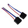2x H4 9003 Wiring Harness Socket Headlight Fog Lamp Female Connector Pig Tail