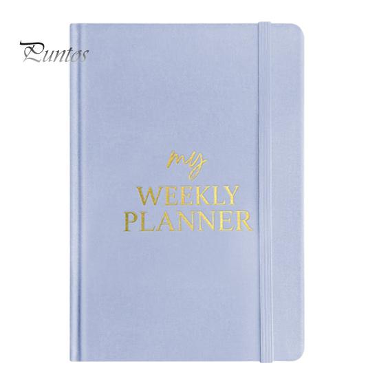 Еженедельный планировщик на 2025 год с почасовыми временными интервалами, ежемесячная/еженедельная книга встреч, круглогодичная организация, бархатная обложка