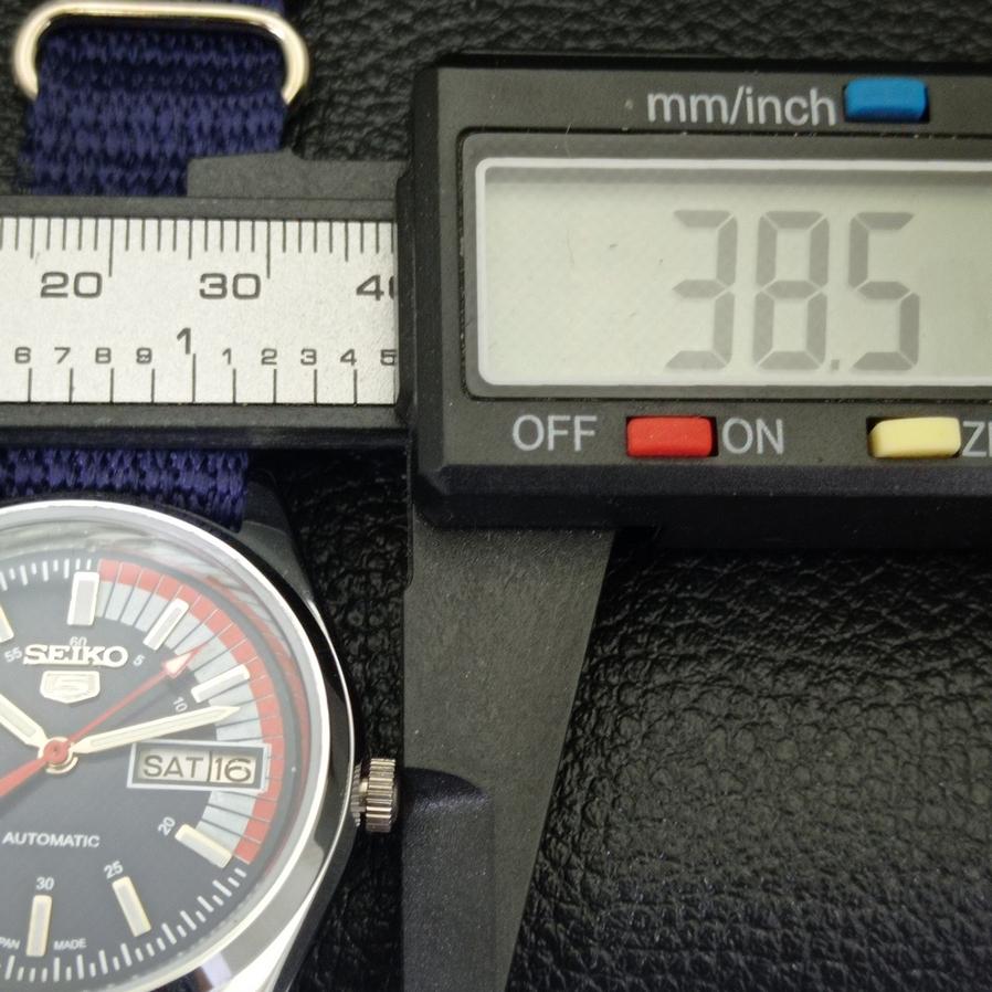 ВОССТАНОВЛЕННЫЕ ВИНТАЖНЫЕ МУЖСКИЕ ЧАСЫ SEIKO 5 AUTOMATIC JAPAN D/D BLUE 528-a277002-12
